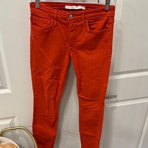 EUC Joe's Jeans Fiery Rust The Skinny Jeans